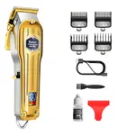 Nabíjateľný zastrihávač vlasov s LCD displejom, Kemei