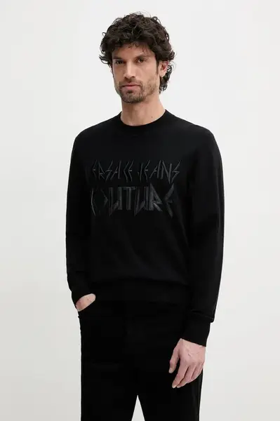 Svetr s příměsí kašmíru Versace Jeans Couture