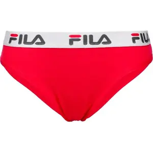 Fila WOMAN BRAZILIAN PANTIES Dámské kalhotky, červená, velikost