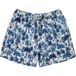 SAXX OH BUOY 2N1 VOLLEY 5 Pánske plavecké šortky, modrá, veľkosť