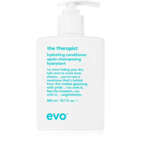 EVO Hydrate The Therapist hydratační kondicionér pro suché a barvené vlasy 300 ml