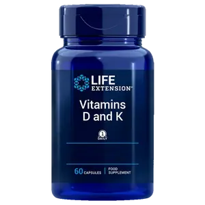 Life Extension Vitamins D & K - 60 kapslí