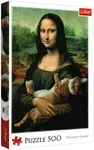 Puzzle Mona Lisa s kočkou 500 dílků