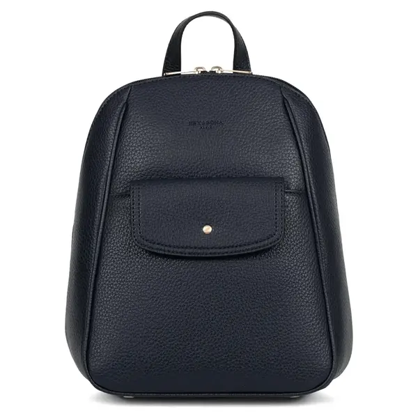 Elegantný dámsky batoh Hexagon Fleur - tmavo modrá