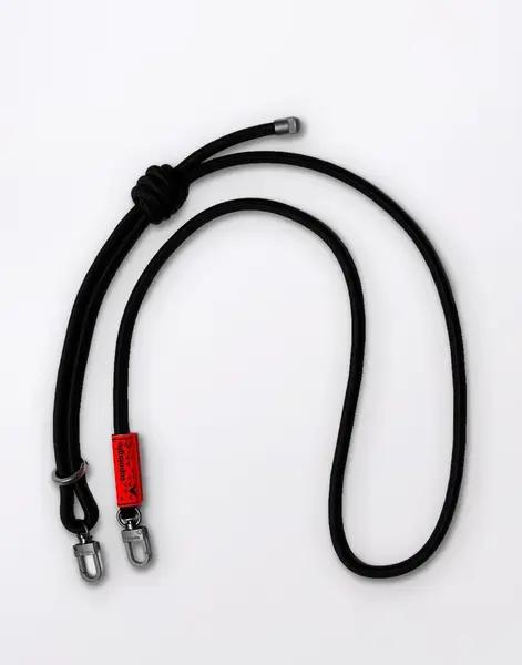 Topologie 8.0mm Rope Strap Black Solid