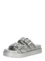 BUFFALO Šľapky 'Raya'  strieborná