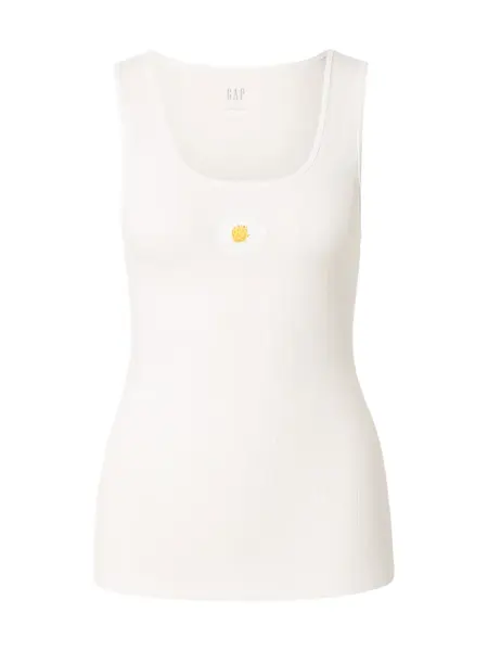 GAP Top  žltá / biela