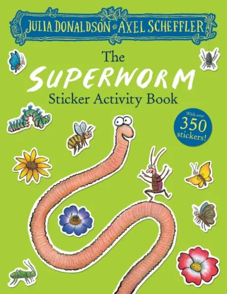 The Superworm Sticker Book - Julia Donaldsonová