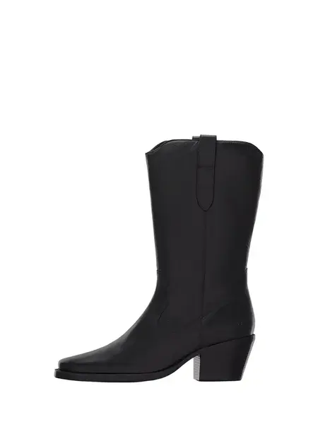 BRONX Kovbojské čižmy 'Cassi-Dy'  čierna