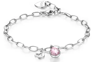 S'Agapõ Náramek s přívěsky Lucky Light SKT17
