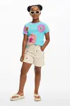 Desigual Dětské riflové kraťasy Desigual