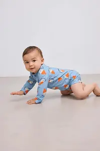 Bobo Choses Jednodílné dětské plavky Bobo Choses Morning Egg