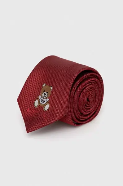 Moschino Hodvábna kravata Moschino