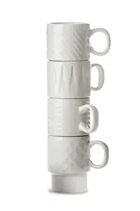 Sagaform  Sada pohárov  Coffee & More 100 ml 4-pak