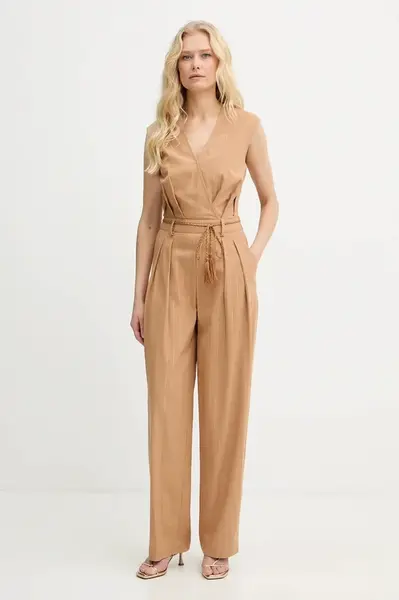Twinset Kombinéza s prímesou ľanu Twinset