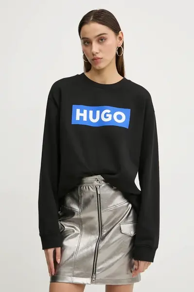 Mikina Hugo Blue Classic Crew_B