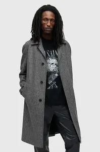 Vlnený kabát AllSaints GOODMAN