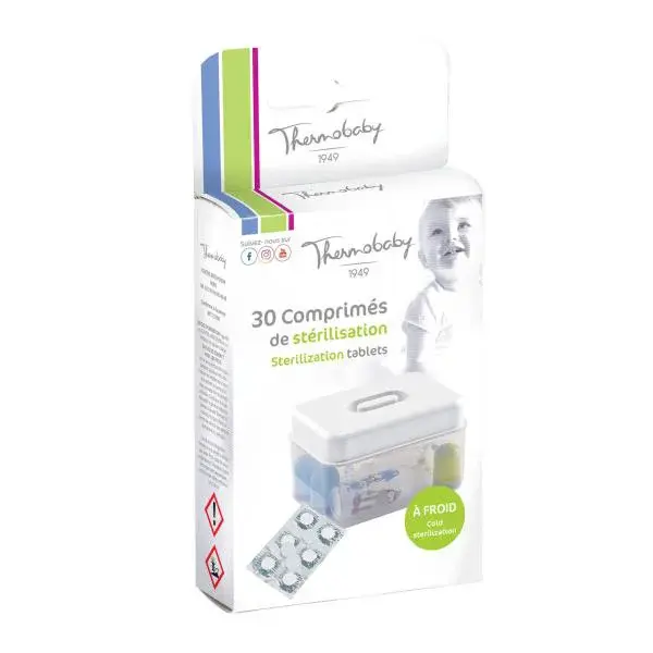 Sterilizační tablety 30 ks, White