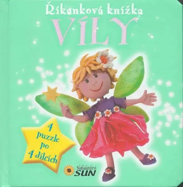 Víly - Říkanková puzzle kniha - Marcela Grez