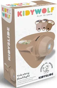 Dětská kapesní promítačka Kidyslide – hnědá