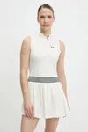 Šaty Ellesse Medusa béžová barva, mini, SGZ21966