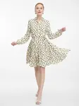 Cream women's knee-length shirt dress ORSAY - Women's