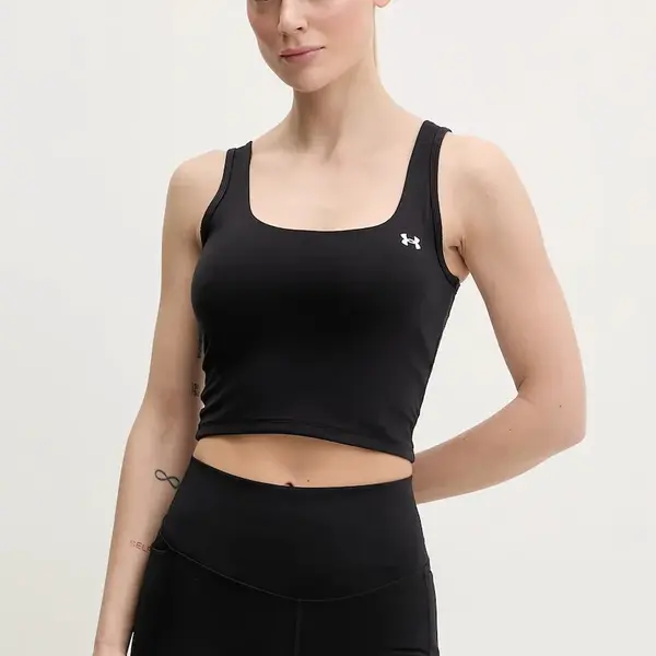 Tréninkový top Under Armour černá barva, 6007656