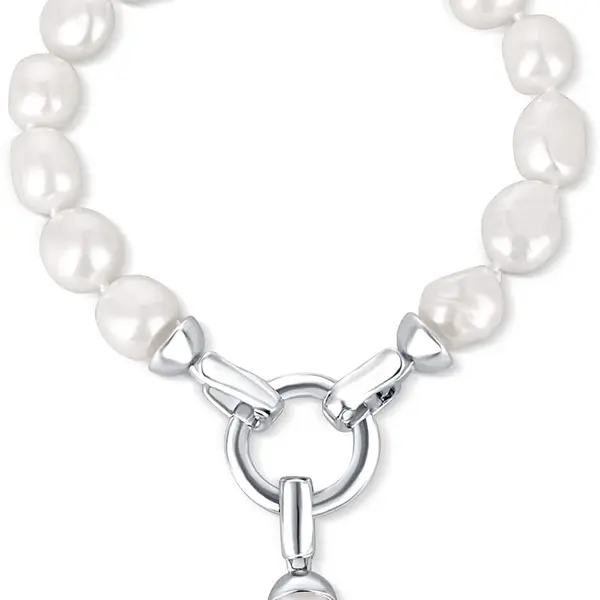 JwL Luxury Pearls Náramek z pravých bílých perel JL0560