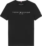 TOMMY HILFIGER Tričko  čierna / biela