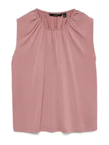 VERO MODA Top 'VMFILLI'  staroružová