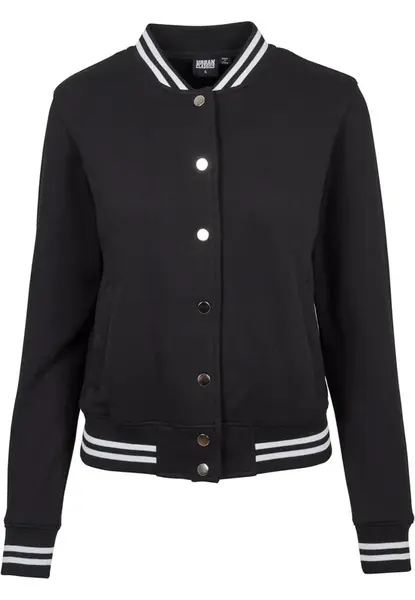 Women's College Sweat Jacket blk/blk