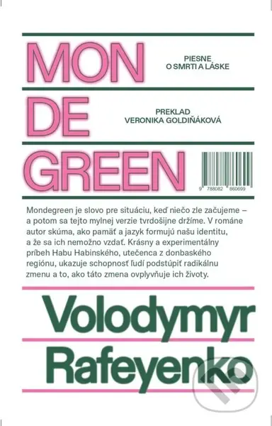 Mondegreen (Piesne o smrti a láske) - Volodymyr Rafeyenko
