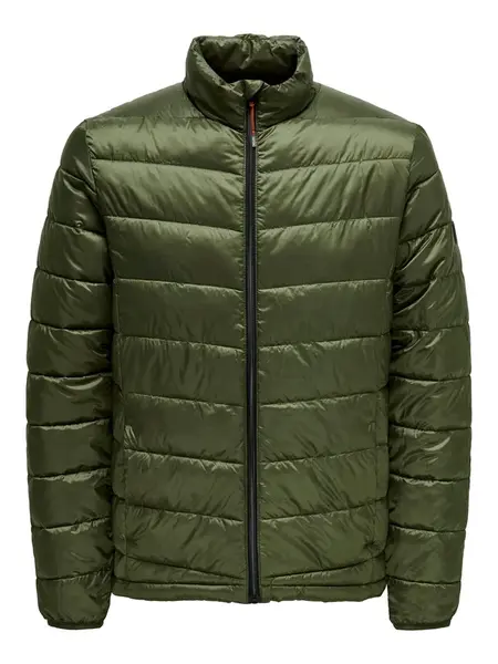 Only & Sons Prechodná bunda 'Carven'  olivová / čierna