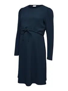 MAMALICIOUS Šaty 'MLCaileen'  tmavomodrá