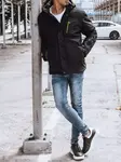 Černá pánská zimní bunda Dstreet