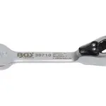 BGS Technic BGS 30710 Očkoplochý klíč 10 mm s ráčnou, extra krátký
