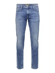 Only & Sons Džínsy 'Weft'  modrá denim