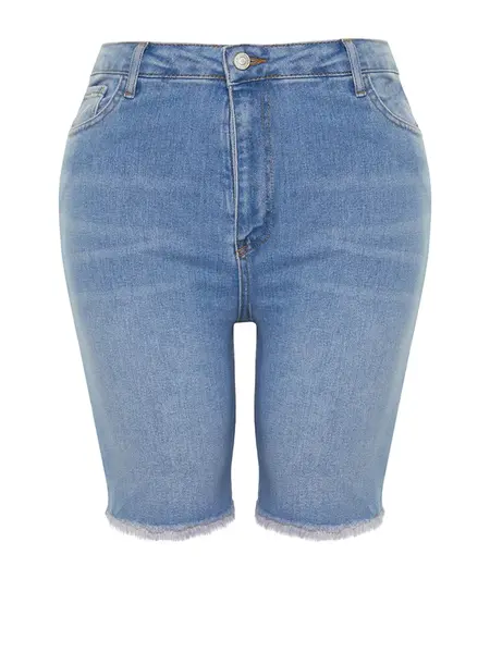 Trendyol Curve Džínsy  modrá denim
