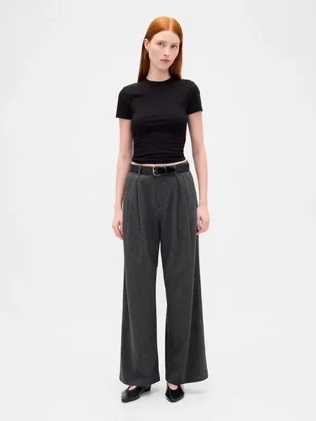 Dámské kalhoty GAP 365 Twill Pleated