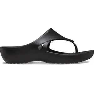 Crocs KADEE WEDGE FLIP W Dámské žabky, černá, velikost 37/38