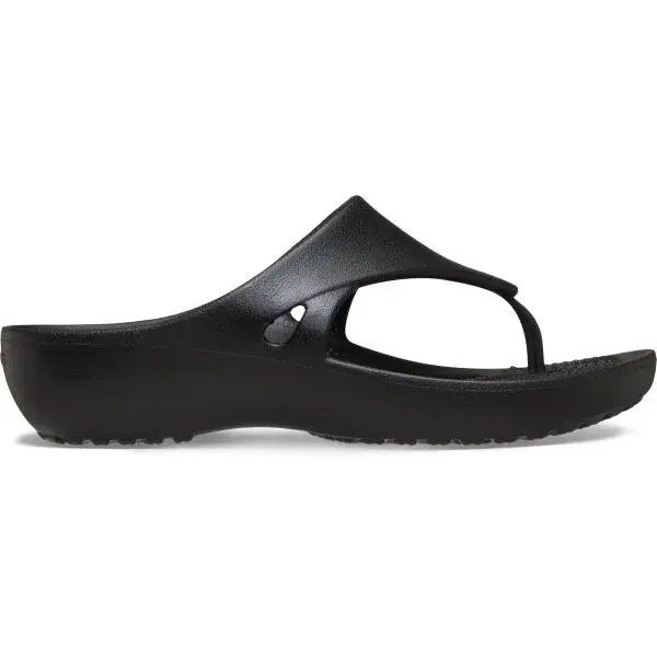 Crocs KADEE WEDGE FLIP W Dámské žabky, černá, velikost 37/38