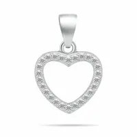 Brilio Silver Srdíčkový přívěsek s kubickými zirkony PT140W