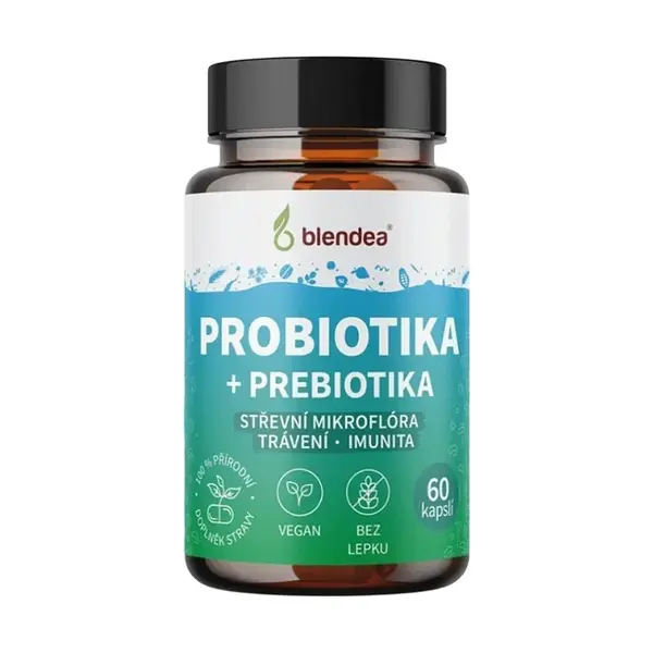 BLENDEA Probiotika + prebiotika 60 kapslí