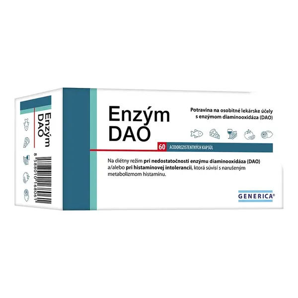 GENERICA Enzým dao 15 kapsúl