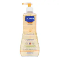 Mustela Bébé Cleansing Oil šampon a sprchový gel 2v1 pro děti 500 ml