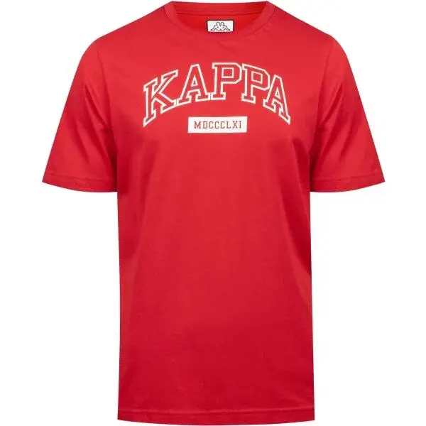 Kappa MONCALIERI Pánské triko, červená, velikost