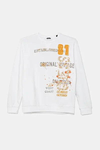 Dětská bavlněná mikina Guess