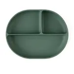 Petite&Mars Take&Match 6m+ delený tanier s prísavkou Misty Green 1 ks