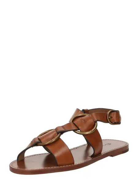 Polo Ralph Lauren Sandále  hnedá