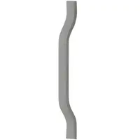 Sada kovových úchytov pre predlžovací nástavec Braga 1 sivá